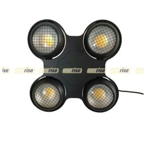 Wedding Theater Background Audience Blinder Lights 4x100w Cob Led 4 Eye