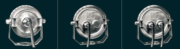 All Size LED Underwater Lights 5mm Tempered Glass With 316 SS Tripod 12V / 24V