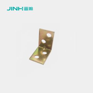 Jh-17012 For Cabinet & Wardrobe, Concealed Installation, Four-Hole Design, Electroplated Color Zinc