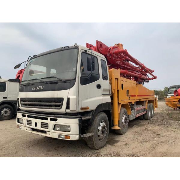 Buy 2012 Year Putzmeister 42m Used Cement Truck With Isuzu Chassis at wholesale prices