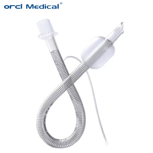 Strong Disposable Medical Reinforced Endotracheal Tube With Spiral Stainless