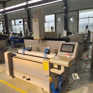 China 1200mm Aluminum Window Door Making Machine Cnc Copy Router Milling And Drilling Machinery For Aluminium Fabrication on sale