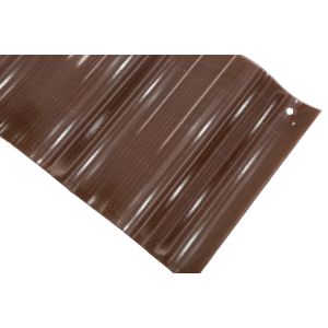 Thin Film Curved Solar Roof Tiles BIPV Solar Tile Shingles In Black Golden Red