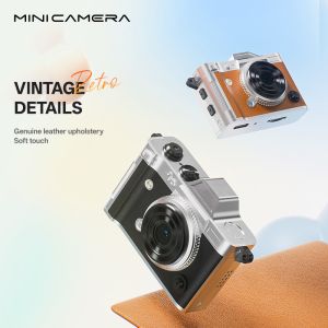 2.7k Video Recording Portable Vintage Mini Digital Camera Keychain