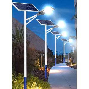 Solar LED Street Lights, Working Temp:-20℃~+50℃, Color Temp: 6000K