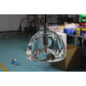 Glass Style Golden Modern Crystal Chandelier with Demension D 122cm