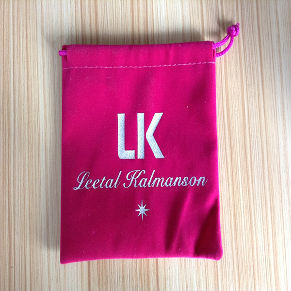 Eco Friendly Gift Printed Logo Personalized Jewelry Pouches