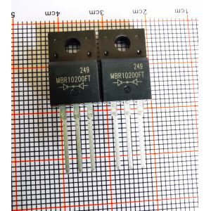 Export Wholesale Schottky Diode MBR10200FT TO-220F-3L 10A 200V MBR1040FT THRU
