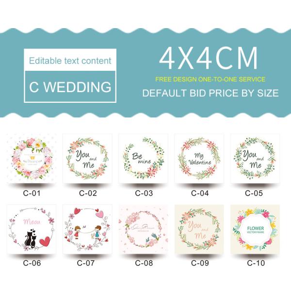 Custom packaging labels Roll Waterproof Round Vinyl sticker label Product Logo labeling Printing Pantone Bag Customized