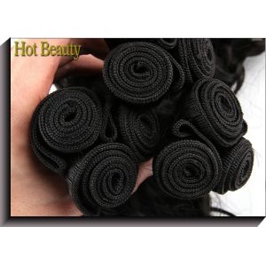 New Funmi Double Drawn One Donor Human Hair Extensions Tangle Free Strong Weft