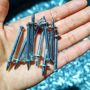 Gas Pin Zinc Shooting Nails 3.7mm Dia For Pneumatic Gun Various Sizes