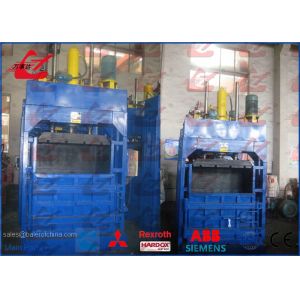 Industrial Cardboard Compactor Machine , High Density Cardboard Box Baler
