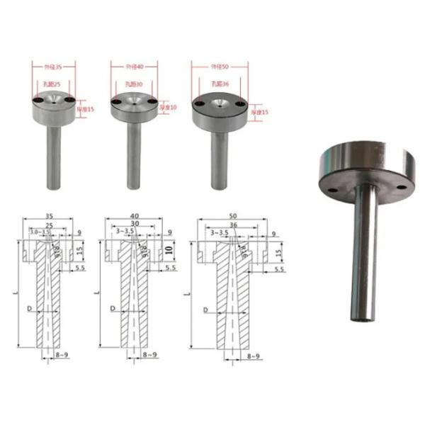 Injection C Type Mold Sprue Bushing 48HRC-52HRC Hardness Non Standard