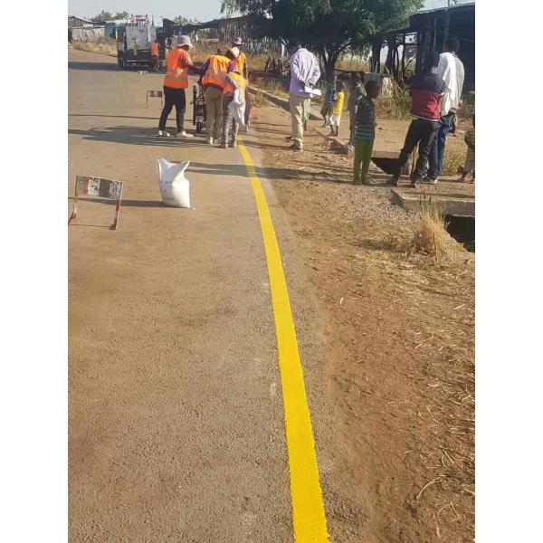 Highway Center Edge Line Road Marking Thermoplastic Paint