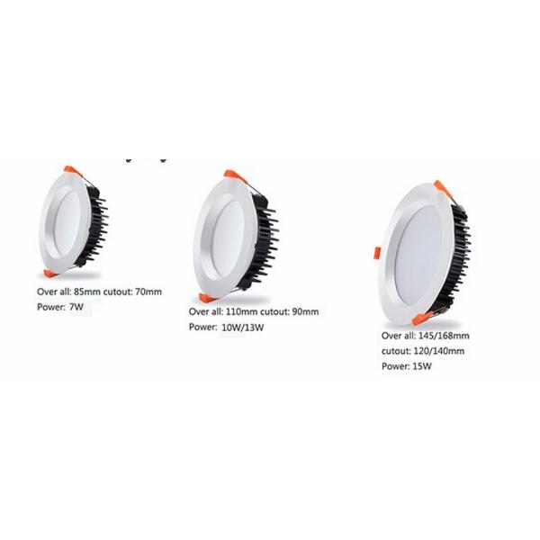 High Lumen 1500lm Dimmable15watt Recessed LED Emergency Downlight PSE / ROHS / CE