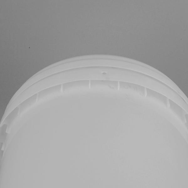 Round BPA Free Food Safe 4 Gallon Plastic Bucket With Plastic Handle