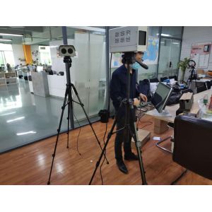 Walk Through Automatic Infrared Thermometer Scanner Smart Facial Identification