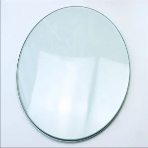 Modern Design Round Tempered Glass Table Top with Laminated Glass