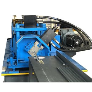 25m/Min GI Steel U Channel Roll Forming Machine With Online Punching