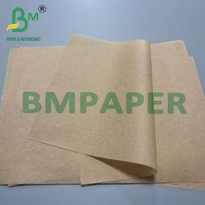 38g Brown Greaseproof Paper 100% Virgin Pulp Waxed Wrapping Board