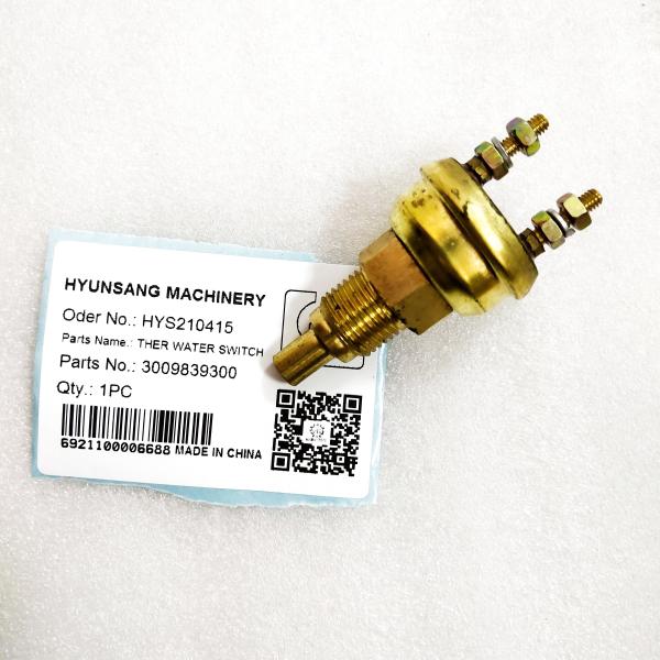 Buy Ther Water Switch 3009839300 Thermostat ME049265 For SK200-6 6D31T 6D34 at wholesale prices