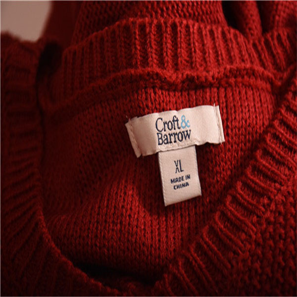 Woman'S V Neck Sweates Keep Warm Autumn And Winter Fashion Two-Color