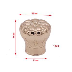 China Luxury Zamak Crown Cap / Perfume Bottle Cap For FEA 15 Glass Bottle Neck on sale