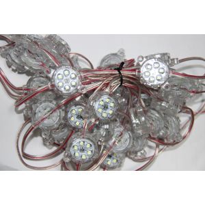 White 30mm LED Pixel Light DC24V IP67 CE Passed 30000H Lifespan