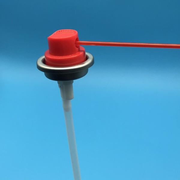 360 Degree Aerosol Valve With Actuator for Automotive Cleaning Multi Directional Spray Valve for Precision Detailing Applications