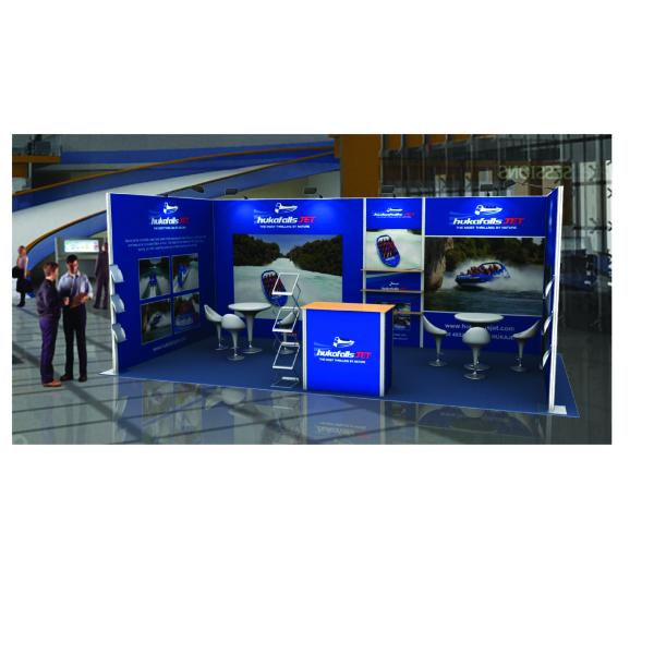 Advertising custom tradeshow booth wholesale tension fabric exhibition booth