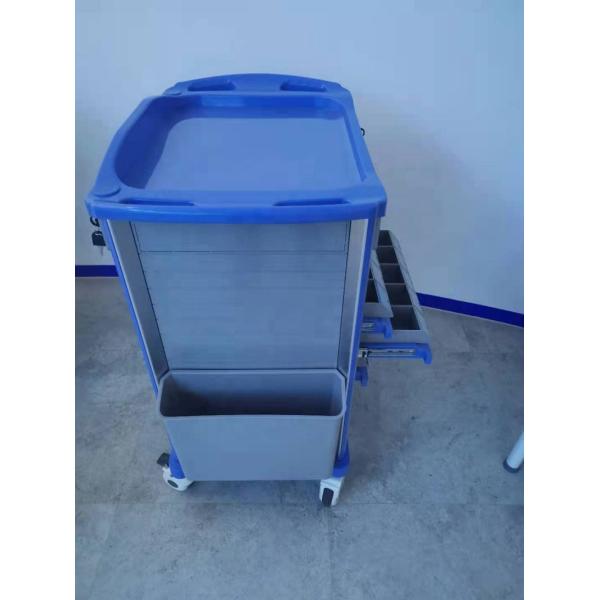 Emergency Trolley for hospital patient with Defibrillator Board 750*480*920mm