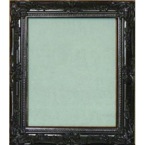 Quality antique shining black classical mirror frames 40x60cm for sale