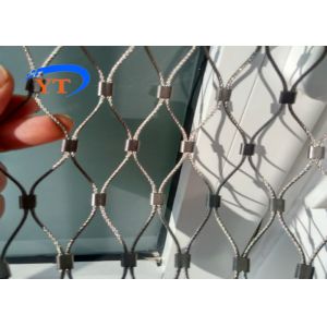 Architectural Flexible Stainless Steel Cable Mesh Building Material 1.5-3.2 Wire