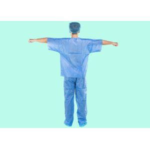 OEM Design Disposable Scrubs Sets Medical Unisex Doctor Uniforms Nonwoven