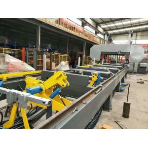 Hydraulic Band Saw Wood Sawmill 1200mm Lumber Milling Machine