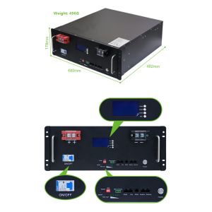 48v 100ah Lithium Ion Battery Lifepo4 Battery Solar System Lithium Batteries