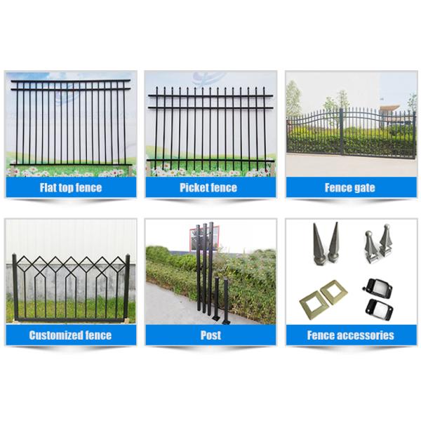 China Supplier Wholesale Custom Designed Aluminium Garrison Fence Panels for Garden Fencing, Aluminium Swimming Pool Fencing