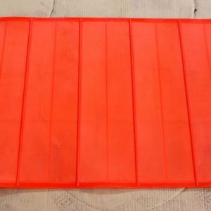 1040x700mm 0.045mm Polyurethane Screen for Glass Raw Materials