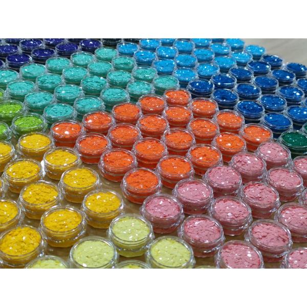 Matte Solvent Resistant Glitter Epoxy Chunky Mix For Nail Arts Decorations