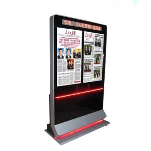 55inch Upgrade Your Advertising Experience Double Sided Lcd Display 400cd/M2