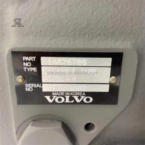 Construction Machinery Parts EC900 EC950 Hydraulic Main Pump K5V80DT Fan Pump