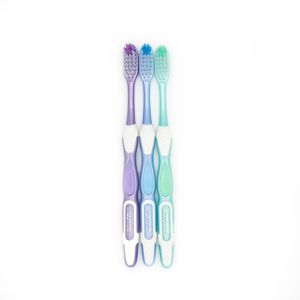 Hotel Disposable Plastic Toothbrushes With Soft Nylon 610 Bristles Customization