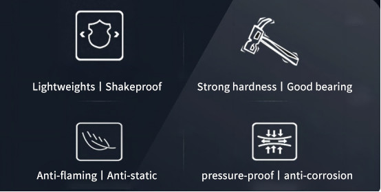 Hollow Reusable Sheet Box Dividers Plastic PP Corrugated Plastic Cardboard