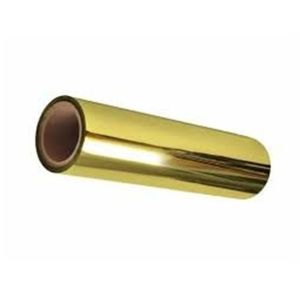 0.2mm Gold PET Plastic Sheet Roll Rigid Glossory For Packaging Products