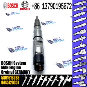 Common Rail Fuel Injector 0445120349 0445120350 0445120351 Diesel Engine