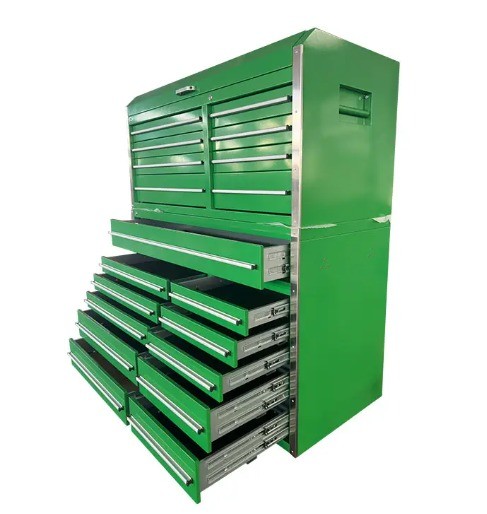 19 Drawers Heavy Duty Metal Rolling Tool Cabinet for Workshop and Bicycle