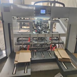 Semi Automatic Double Nail Stitching Carton Stitching Machine for Paper Forming