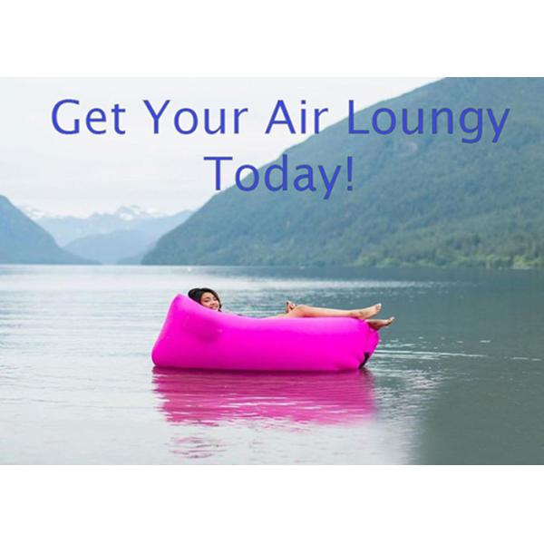 Comfortable Water Sleeping Bag Outdoor Inflatable Toys Hangout Lounger Camping Sofa