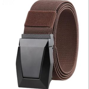 New Elastic Tactical Belt Outdoor Nylon Woven Belt