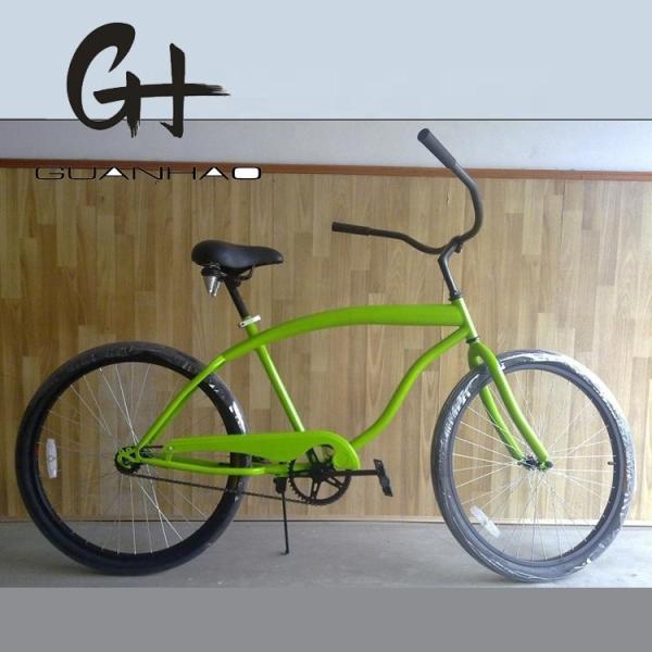 170MM Crank Comfortable Saddle 26inch Single Speed Coaster Brake Men Beach